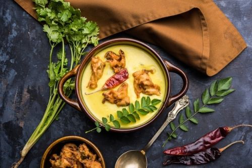 Kadhi Pakora: Frothy Finish