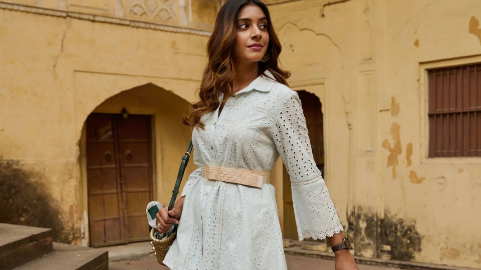 Mixing Prints and Colors in Kurti Palazzo Outfit Ideas For Women