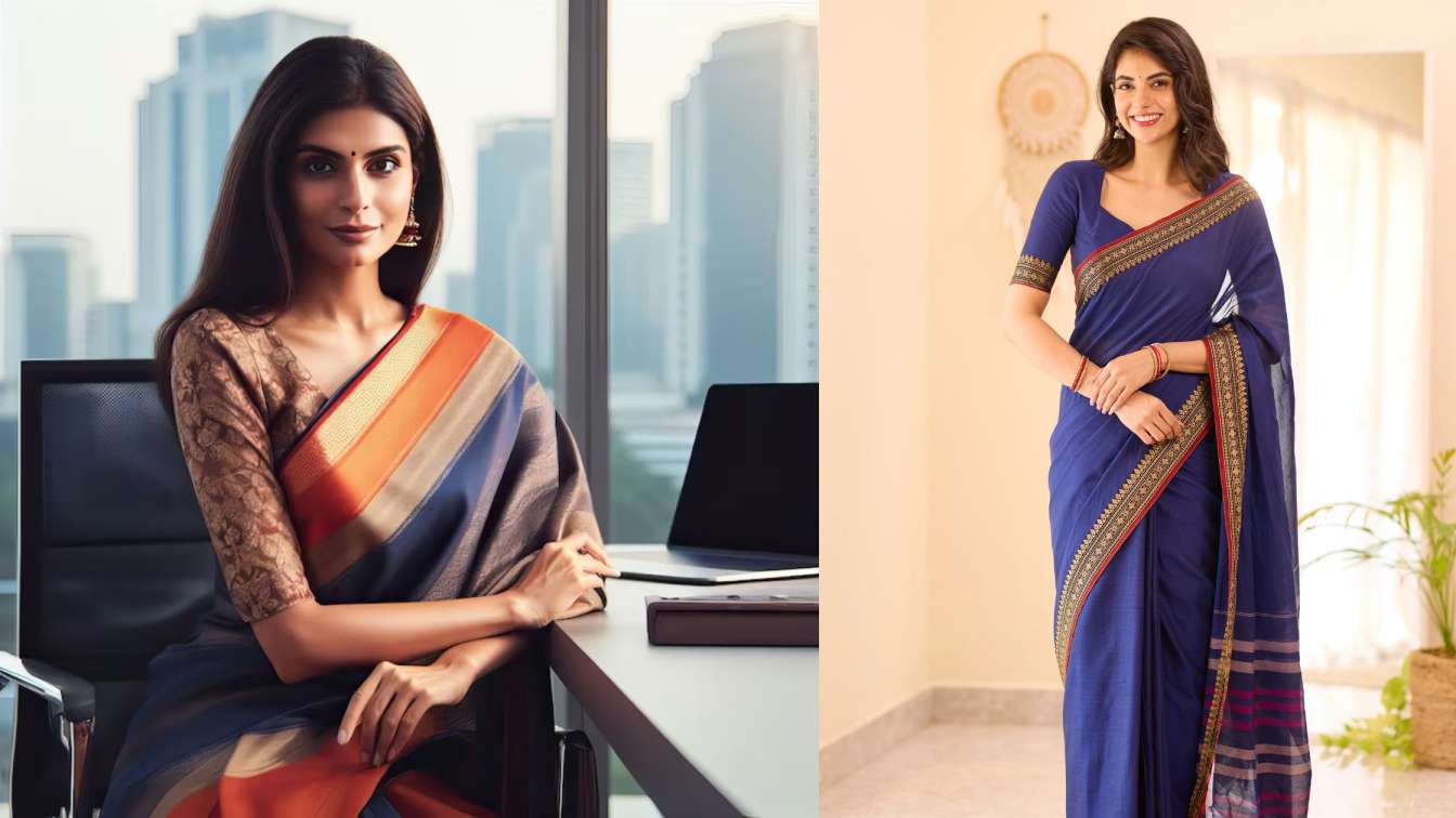 Why Office Wear Saree Should Be Cotton