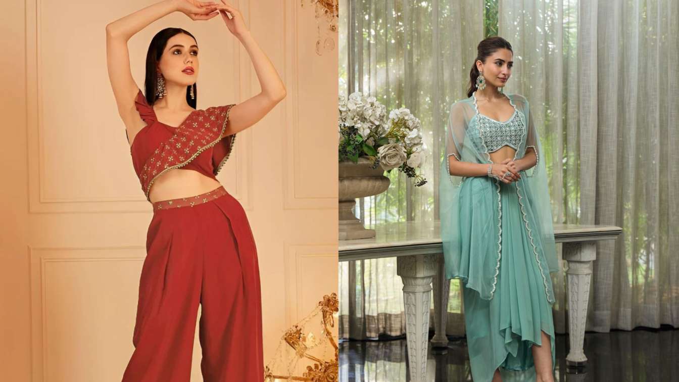 Why Crop Top and Palazzo Works for Indian Wedding